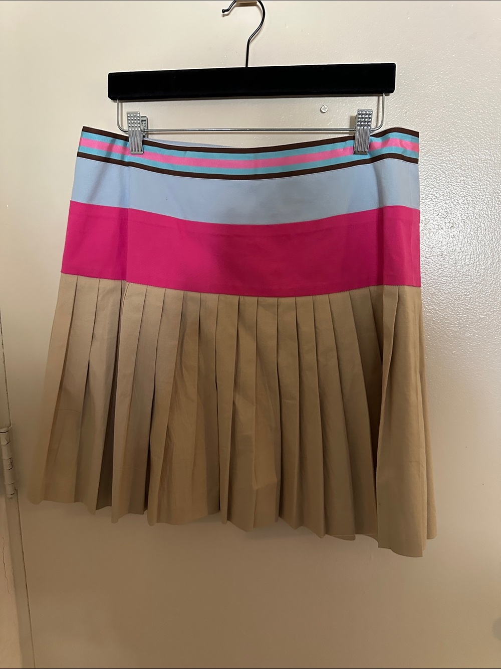 J. McLaughlin Color Block Mini Skirt